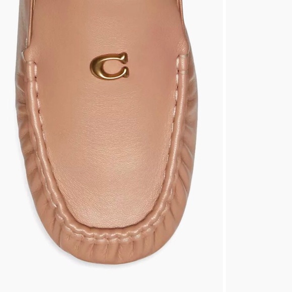 Coach RONNIE Leather Loafer Buff Size 8.5B - Picture 14 of 14